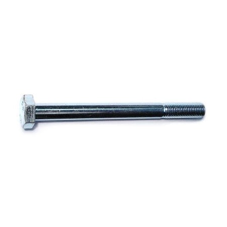 Midwest Fastener Class 8.8, M10-1.25 Hex Head Cap Screw, Zinc Plated Steel, 110 mm L, 10 PK 53552